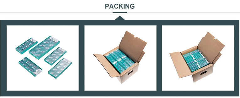 High Quality CNC Machine Cemented Tungsten Carbide Double-Sided High Feed Milling Inserts for Milling Cutting Tools CNC Machining Metal Cutting